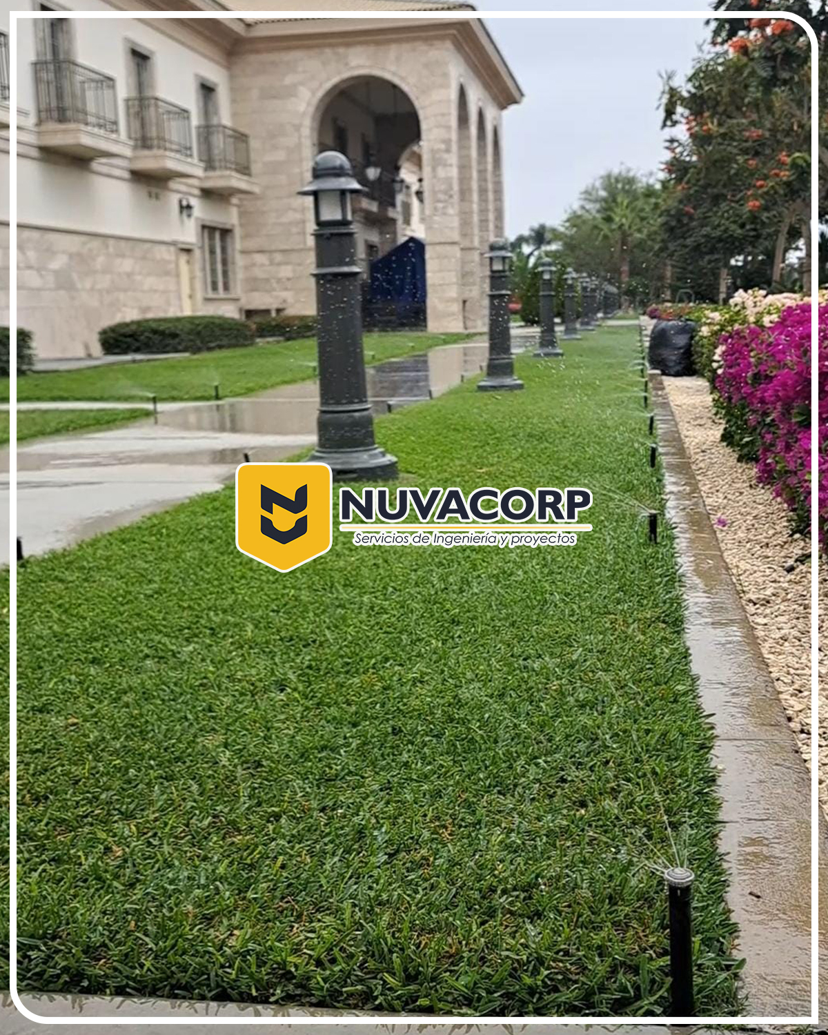 implementacion de riego tecnificado en lima